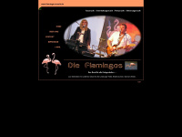flamingos-musik.de Webseite Vorschau