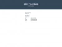 foellenbach.de Webseite Vorschau