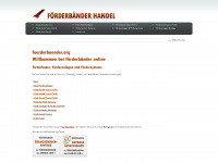 foerderbaender.org Webseite Vorschau