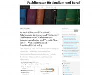 fachbuch.wordpress.com Webseite Vorschau