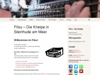 filou-die-kneipe.de Webseite Vorschau