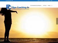 filpe-coaching.de Webseite Vorschau