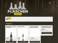 flaschenpreis.de Webseite Vorschau