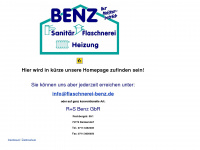 flaschnerei-benz.de Webseite Vorschau