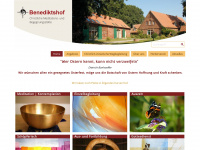 benediktshof.de Webseite Vorschau