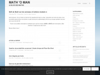 mathoman.com Webseite Vorschau