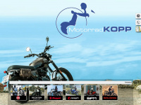 motorrad-kopp.de Webseite Vorschau