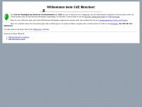 cde-muenchen.de Webseite Vorschau