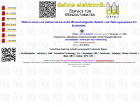 del-service.de Webseite Vorschau