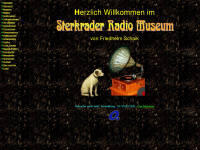 sterkrader-radio-museum.de Webseite Vorschau