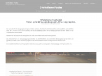 christiane-fuchs.de Webseite Vorschau