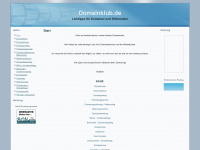 domainklub.de Webseite Vorschau