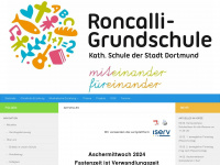 roncalli-grundschule.de Webseite Vorschau