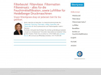 filter4press.de Webseite Vorschau