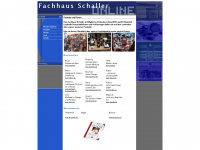 fachhaus-schaller.de Webseite Vorschau