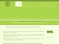 foerderverein-gs-puchheim.de Webseite Vorschau