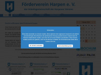 foerderverein-harpen.de Webseite Vorschau