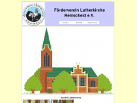 foerderverein-lutherkirche.de Webseite Vorschau