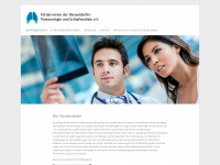 foerderverein-pneumologie.de Webseite Vorschau