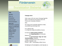foerderverein-sozialstation-biebertal.de Webseite Vorschau