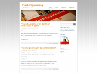 flash-engineering.com Webseite Vorschau