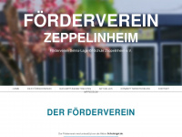 foerderverein-zeppelinheim.de Webseite Vorschau