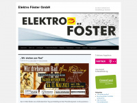 foester-kundendienst.de Webseite Vorschau