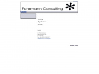 fohrmann-consulting.de Webseite Vorschau