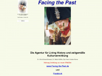 facing-the-past.com Webseite Vorschau