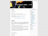 fackellauf2009.wordpress.com Webseite Vorschau