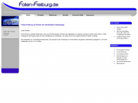 folien-freiburg.de Webseite Vorschau