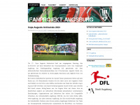 fanprojektaugsburg.wordpress.com Webseite Vorschau