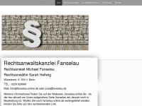 fanselau.de Webseite Vorschau
