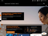 orange-business.com Webseite Vorschau