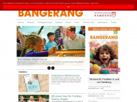 bangerang.de Webseite Vorschau