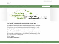 factoring-competence-center.de Webseite Vorschau