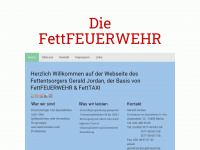 fettfeuerwehr.de Webseite Vorschau