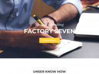 factory-seven.de Webseite Vorschau