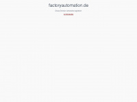 factoryautomation.de Webseite Vorschau