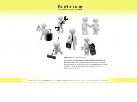 factotum-online.de Webseite Vorschau