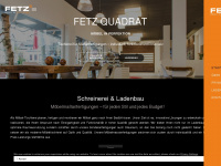 fetz-quadrat.de Webseite Vorschau