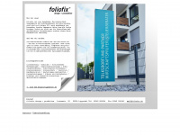 foliofix.de Webseite Vorschau