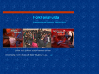 folkfans.de Webseite Vorschau