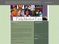 fady-maalouf-fans.blogspot.com Webseite Vorschau