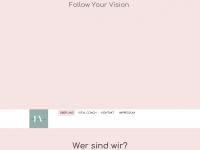 followyourvision.de Webseite Vorschau