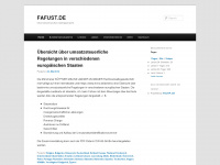 fafust.de Webseite Vorschau