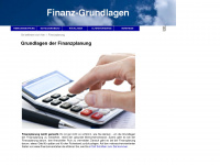 finanz-grundlagen.de Webseite Vorschau