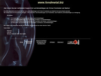 fondmetal.biz Webseite Vorschau