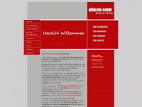 koehler-sohn.de Webseite Vorschau
