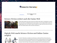 galacticsenate.de Webseite Vorschau